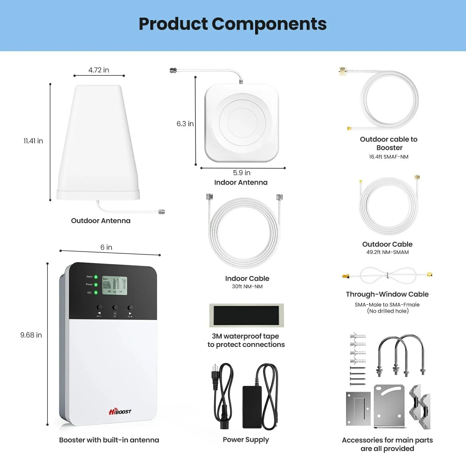 HiBoost 10K Plus Pro Phone Signal Booster