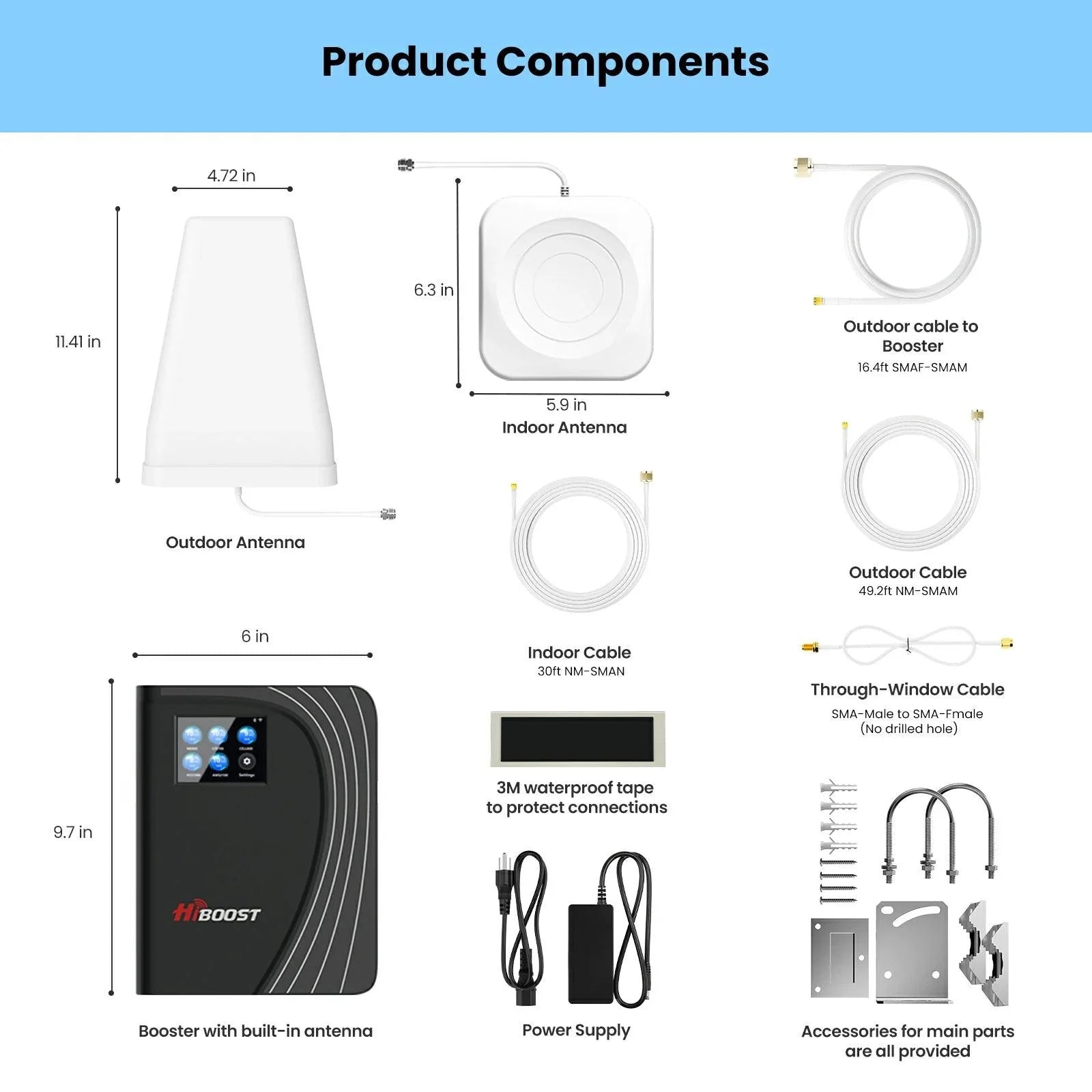 HiBoost 4K Mate Pro Cell Booster for Home