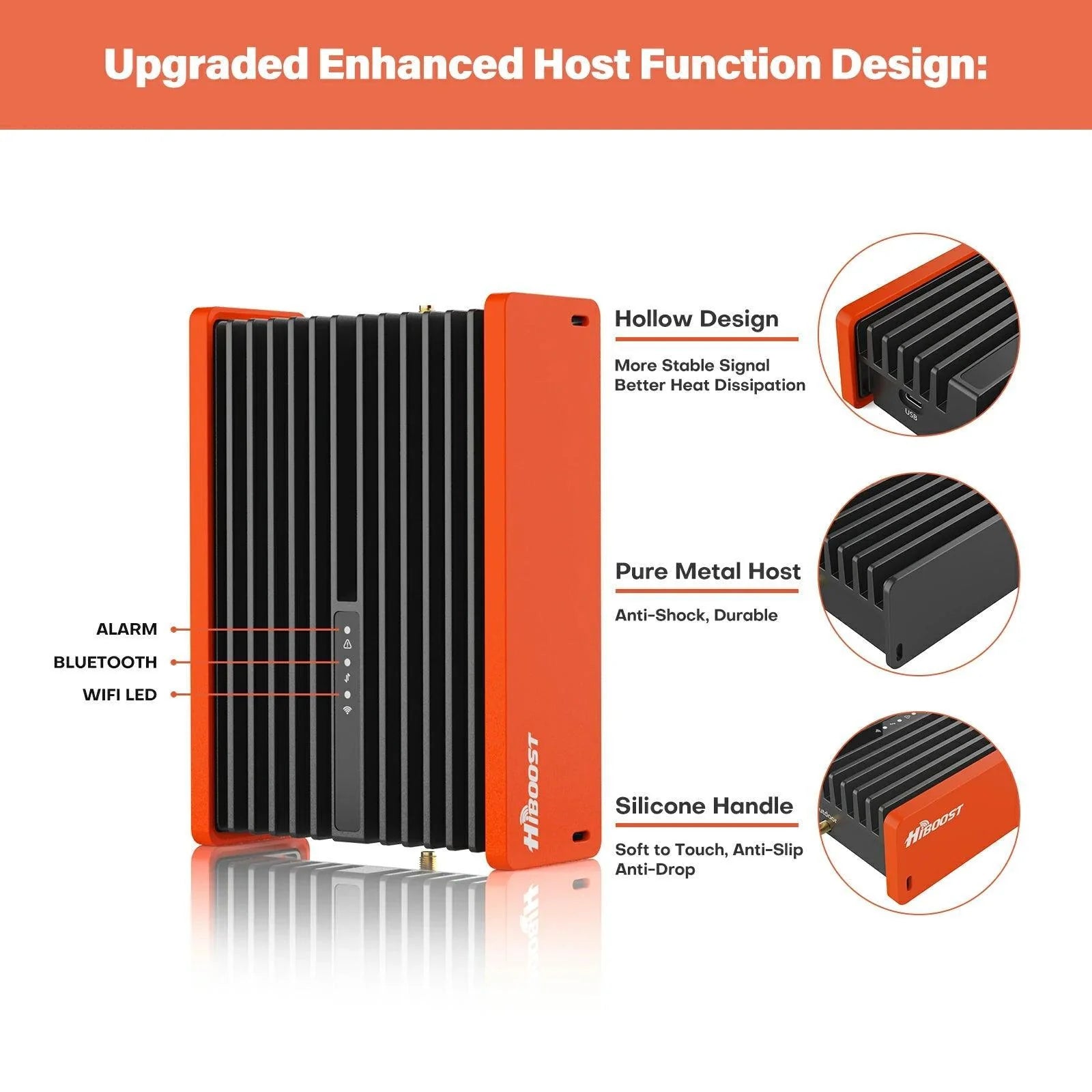 hiboost travel 3.0 signal booster for truck